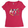 shaun of the dead Women's Triblend Scoop T-shirt