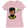 hey auntie Ladies Fitted T-Shirt