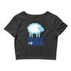 i m with herd Crop Top
