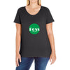 little boss Ladies Curvy T-Shirt