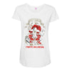 lydia the strange Maternity Scoop Neck T-shirt
