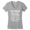 Electrician Women's V-Neck T-Shirt