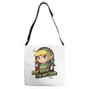 dear world, i&rsquo;m not zelda Adjustable Strap Totes