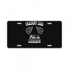 trust me i'm a nerd License Plate