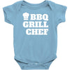 bbq grill chef Baby Bodysuit