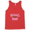 softball mom glitter Tank Top