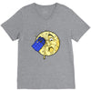 time travel to the moon V-Neck Tee