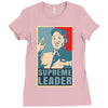 Supreme Leader Un, Kim Jong Un Parody Ladies Fitted T-Shirt