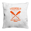 litchfield repair team Throw Pillow