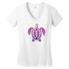 sea turtle spirit Women's V-Neck T-Shirt