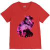 celestial cat V-Neck Tee