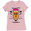 fly pencil vector Ladies Fitted T-Shirt
