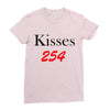 kisses Ladies Fitted T-Shirt