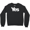 vote yes for scotland scottish independence Crewneck Sweatshirt