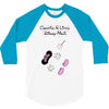 Creating a Little Disney Magic Pink Glitter 3/4 Sleeve Shirt
