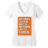 video games lied to me Women's V-Neck T-Shirt