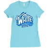 white rock candy Ladies Fitted T-Shirt