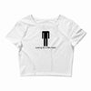 offensive t shirt lookng for a little head rude tee funny shirt Crop Top
