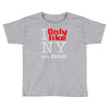 i only like ny as a friend Toddler T-shirt
