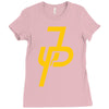 jake paul yellow Ladies Fitted T-Shirt