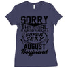 This Girl Is Taken By A Super Sexy August Boyfriend Ladies Fitted T-Shirt