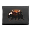 Bear Adventure With Roses Accessory Pouches