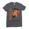 wear peach for  my [you can write any name] Ladies Fitted T-Shirt