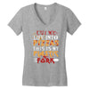 cut into pizzas Women's V-Neck T-Shirt