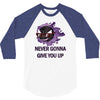 rick gastly 3/4 Sleeve Shirt