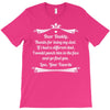 Dear Daddy, Thanks for Being my Dad Baby Boy Letter to Father T-Shirt