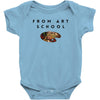 From Art School Baby Bodysuit