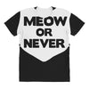 meow or never cat All Over Women's T-shirt
