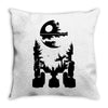 r2 d2 on endor Throw Pillow