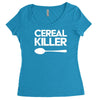 cereal killer Women's Triblend Scoop T-shirt