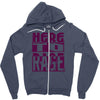 here to rage Zipper Hoodie