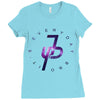 jake paul galaxy Ladies Fitted T-Shirt