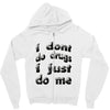i don't do drugs tie dye Zipper Hoodie