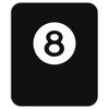 magic 8 ball Mousepad