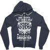 Life After Death Mess With My Daughter Zipper Hoodie