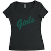 Girls Friends Tv Show Women's Triblend Scoop T-shirt