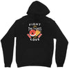 fight for the things you love pizza donuts Unisex Hoodie