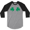 shamrock boobs 3/4 Sleeve Shirt
