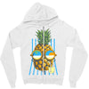 pineapple sunbathe Zipper Hoodie