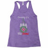 dreaming of a white christmas Racerback Tank