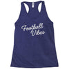 football vibes Racerback Tank