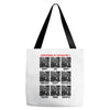 expressions of captain holt Tote Bags