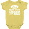 ford powerstroke diesel coal rollers cool funy Baby Onesie