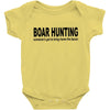 boar hunting tex Baby Bodysuit
