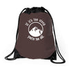 if it's too steep you're too old Drawstring Bags