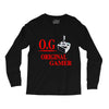 old school gamer Long Sleeve Shirts